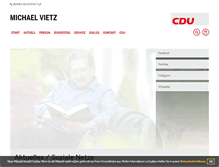 Tablet Screenshot of michaelvietz.de